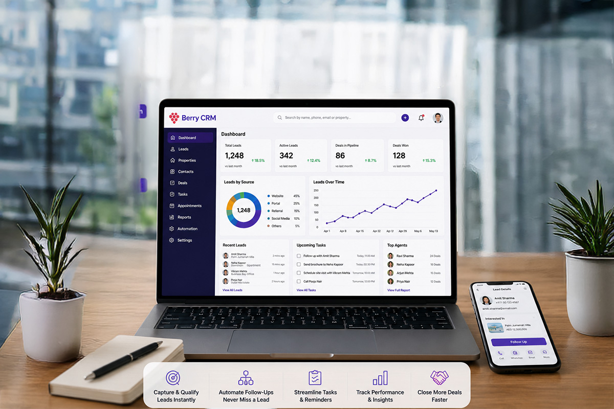 Berry CRM property management software