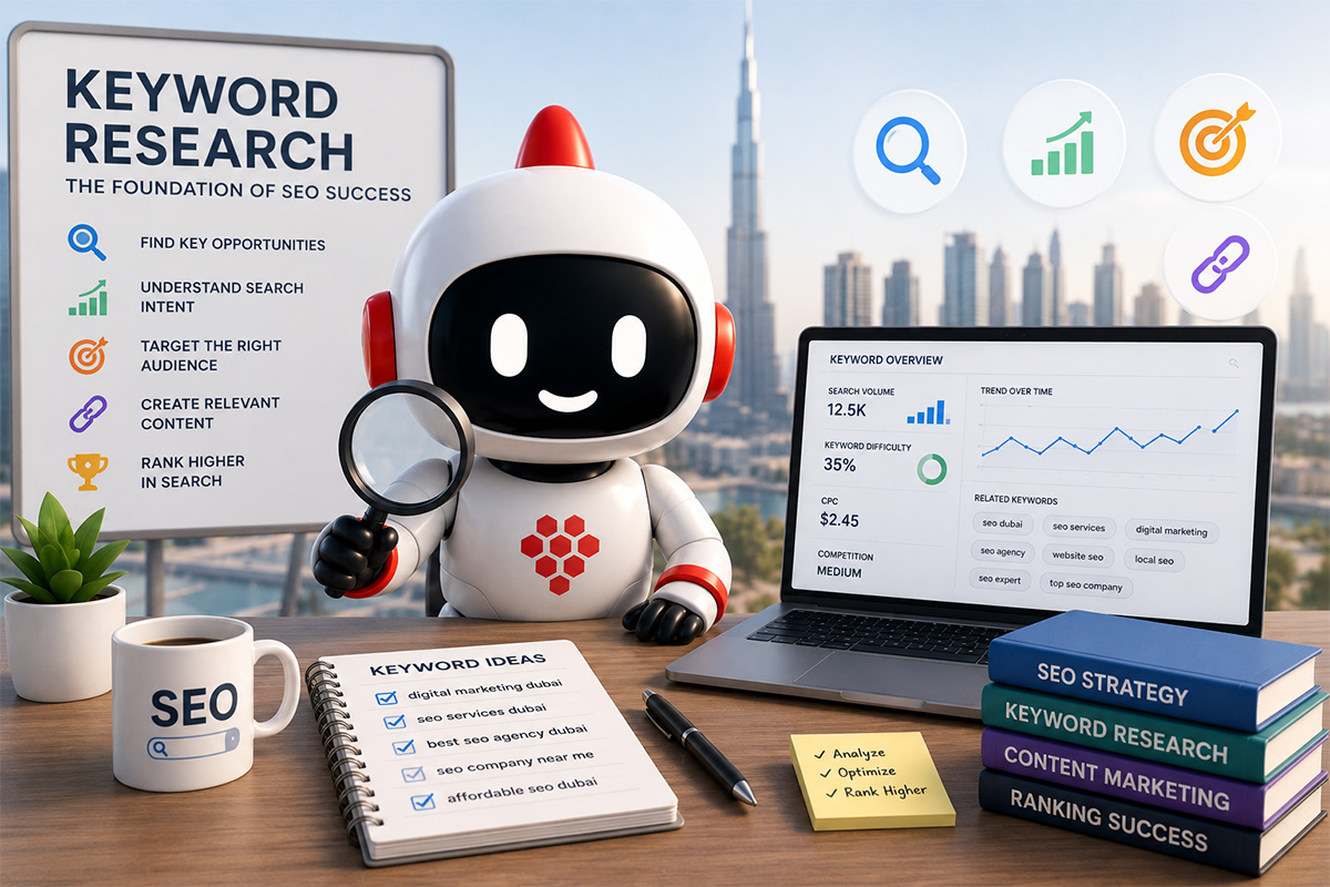 SEO agency in Dubai keyword research guide