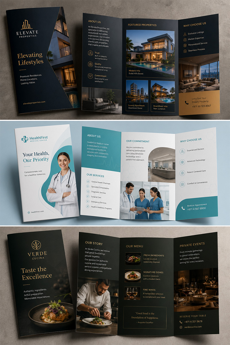 Brochure Design Dubai