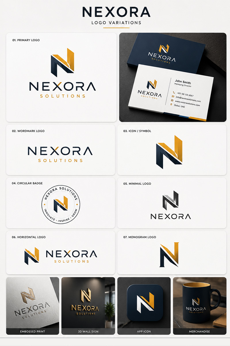 Logo design project Dubai