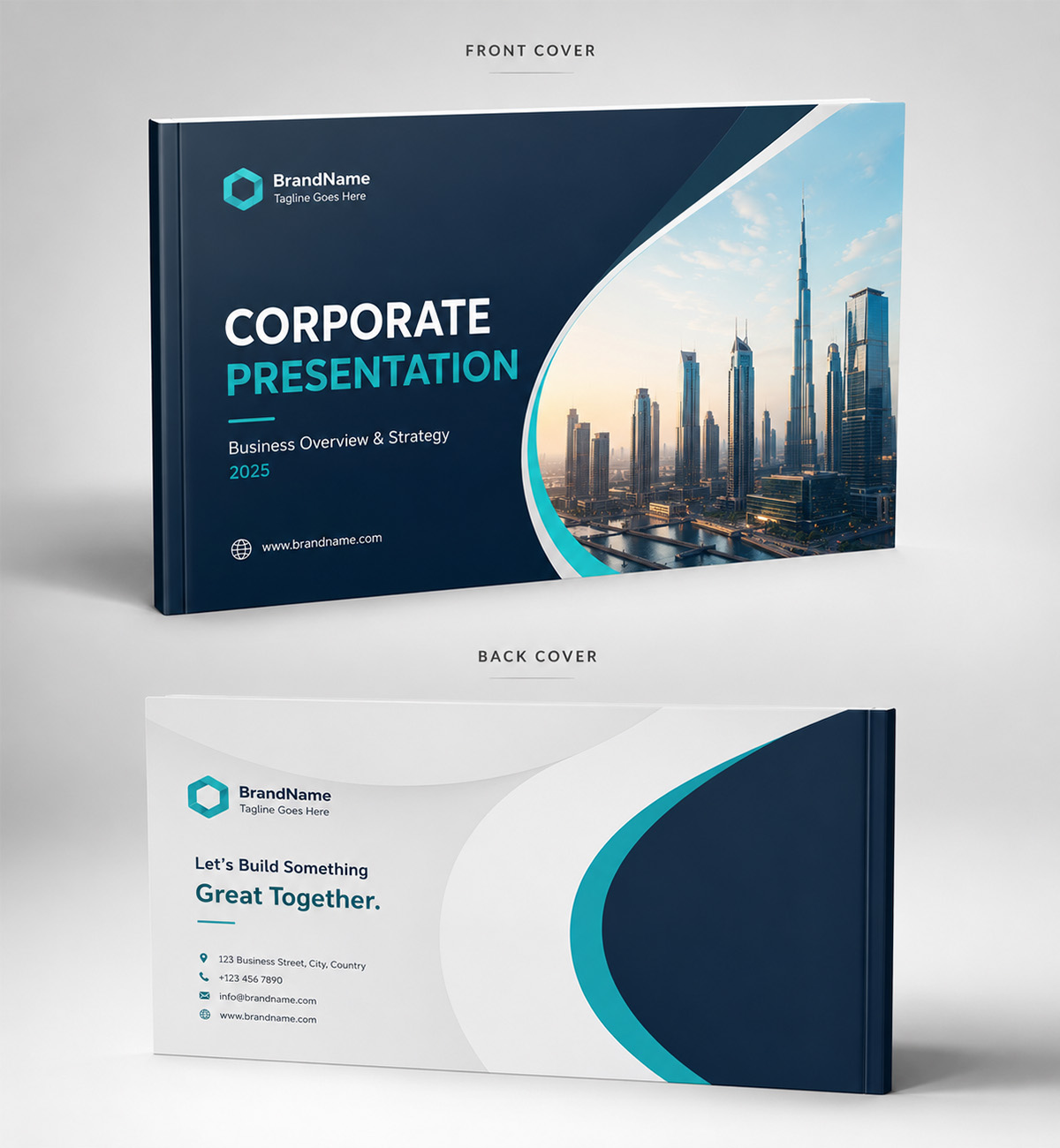 Corporate presentation design Dubai