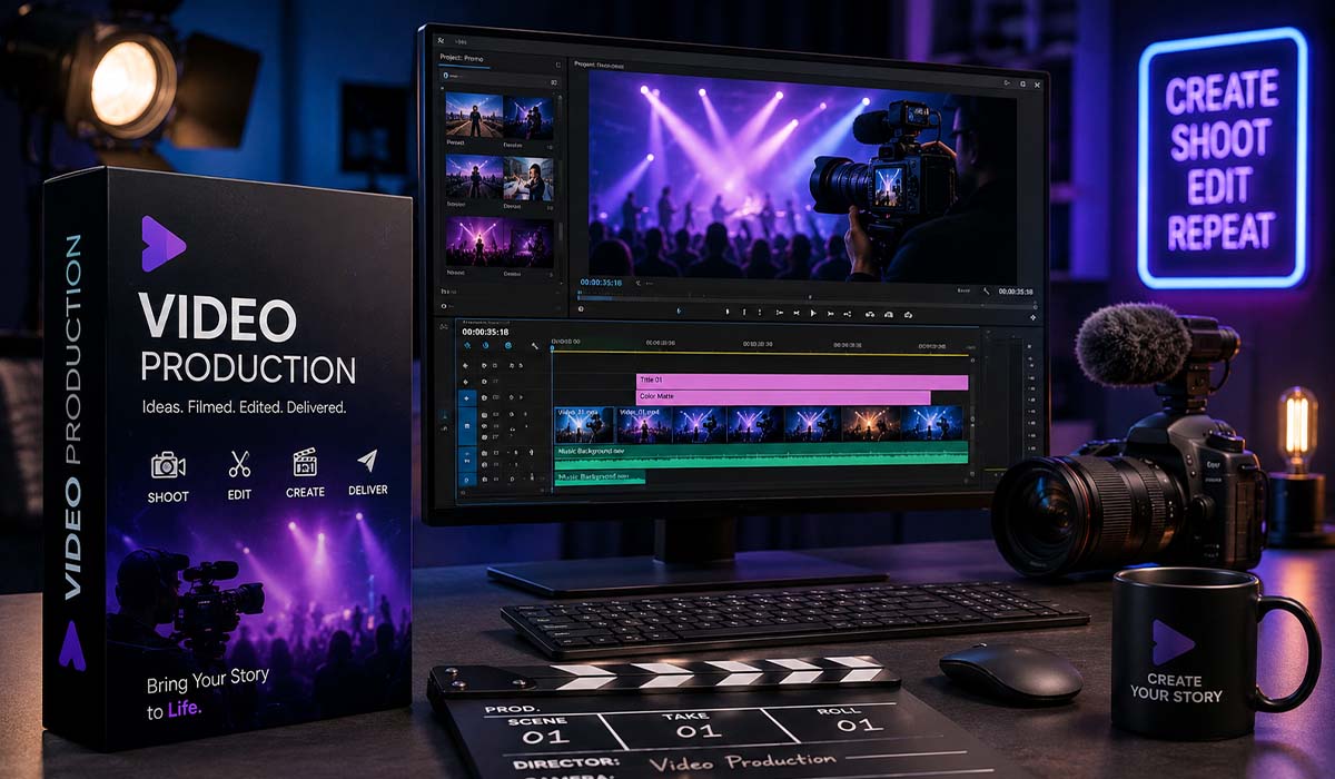 Video production and editing services in Dubai