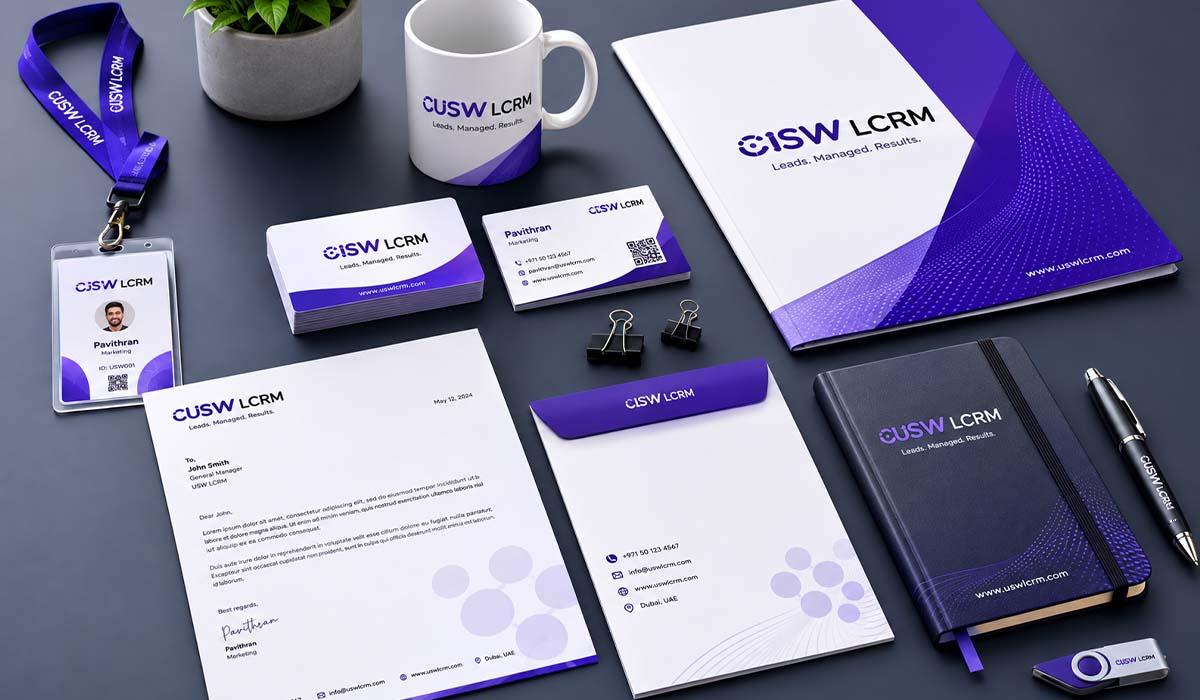 Graphic design and branding services in Dubai