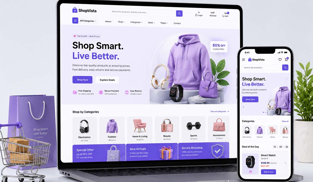 E-commerce website development in Dubai