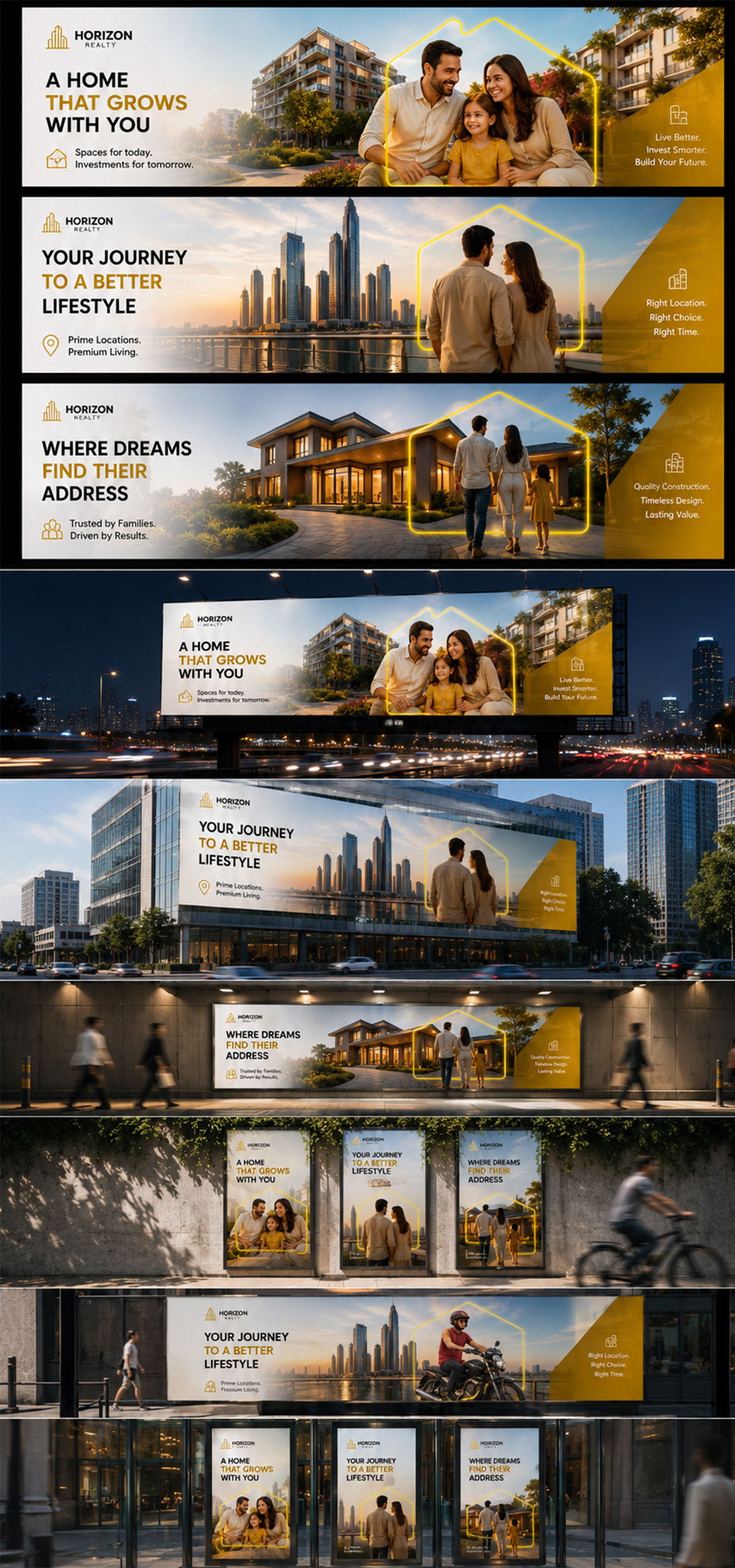 Billboard advertising design