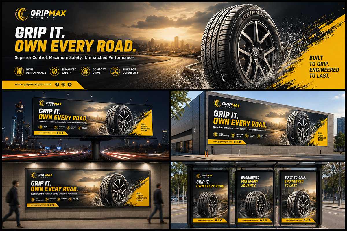 Billboard advertising design