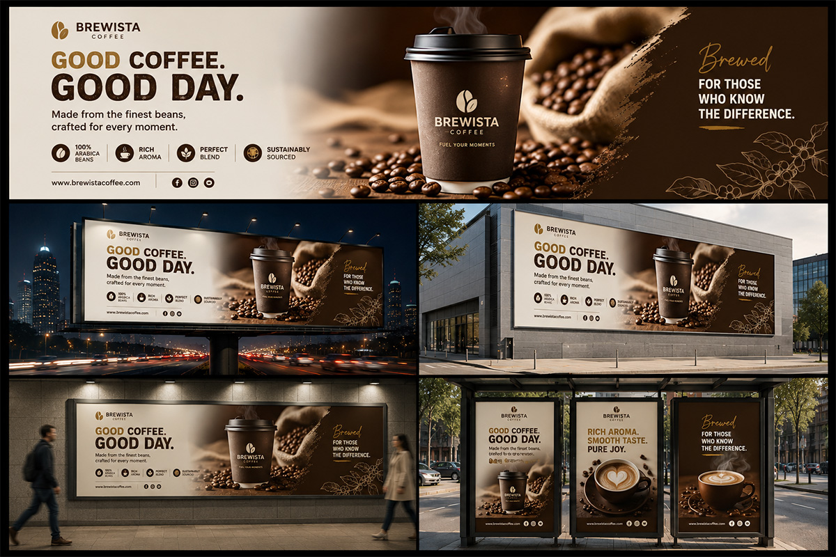 Billboard advertising design