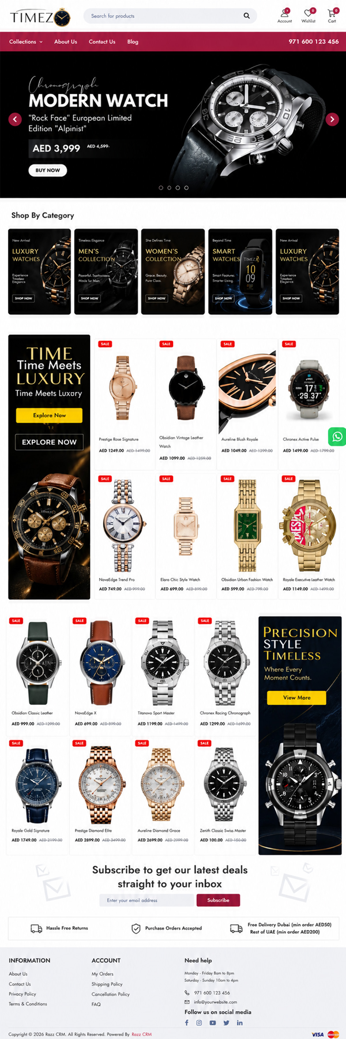 Client website project by Raspberry IT Services