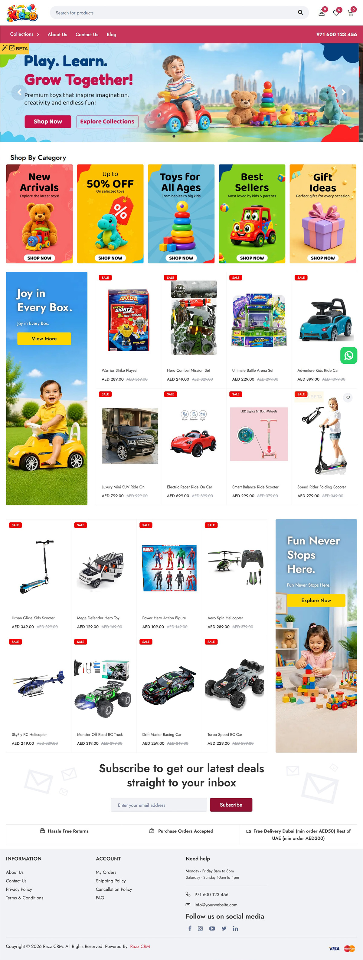 Client website project by Raspberry IT Services