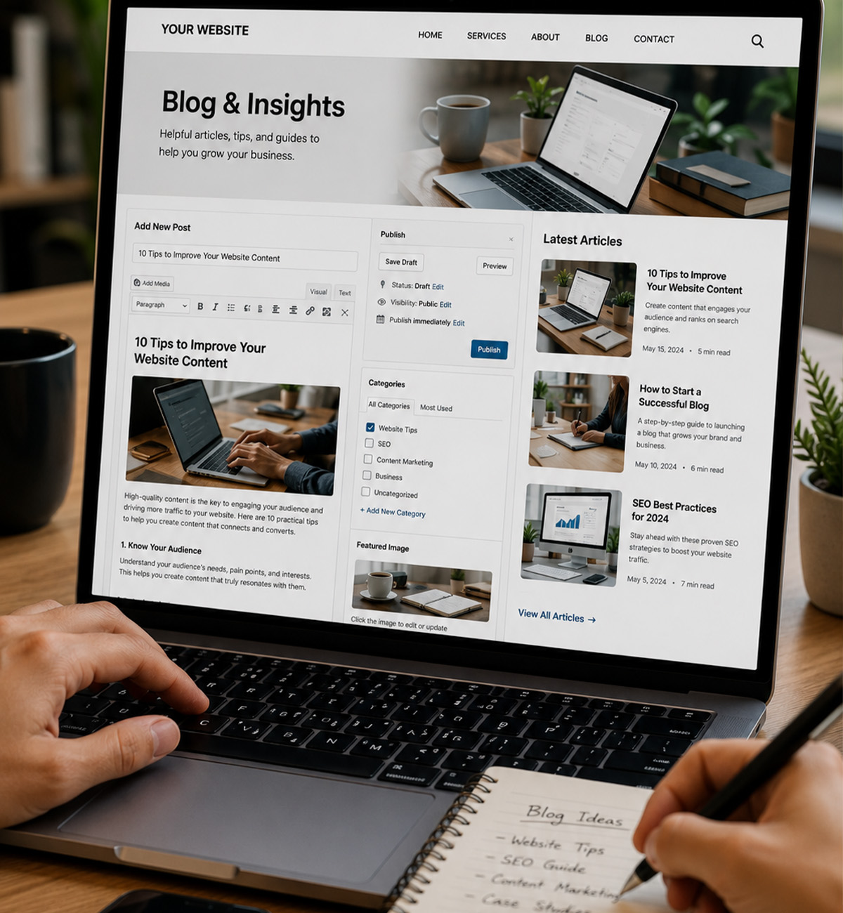 Website Content and Blog Writing Dubai