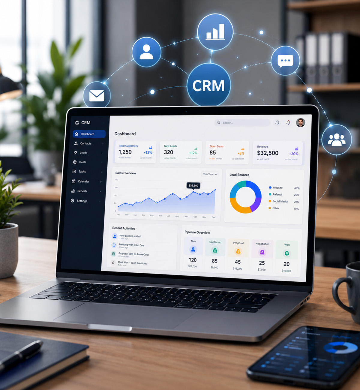 CRM software and implementation services in Dubai