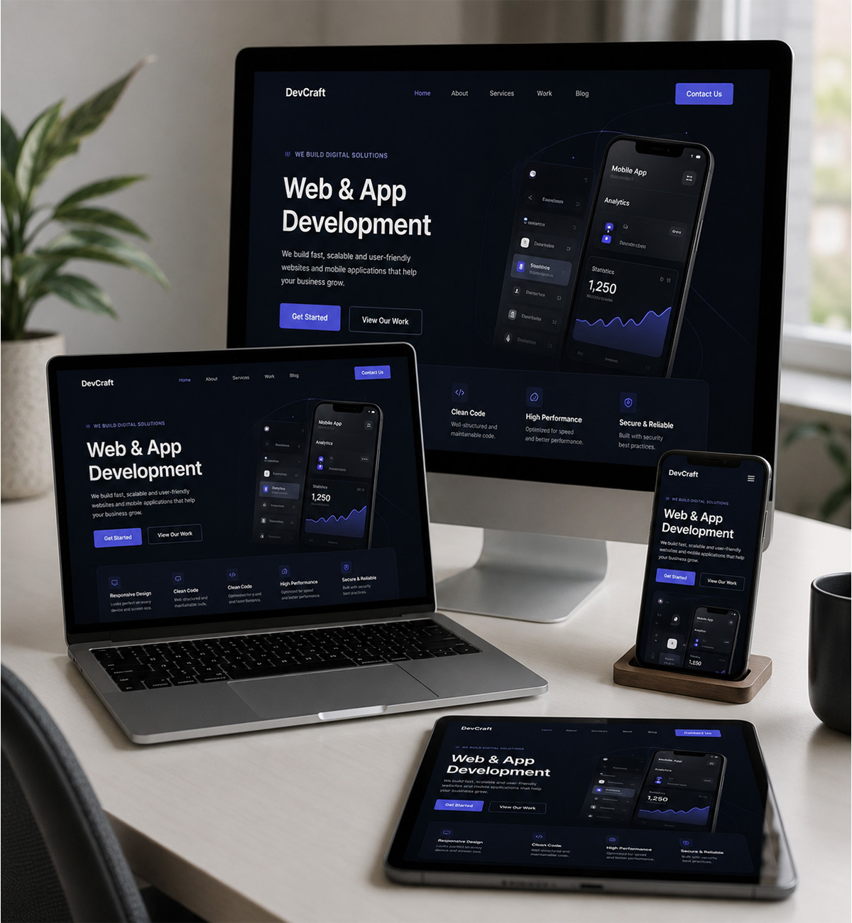 Web and mobile app development services in Dubai
