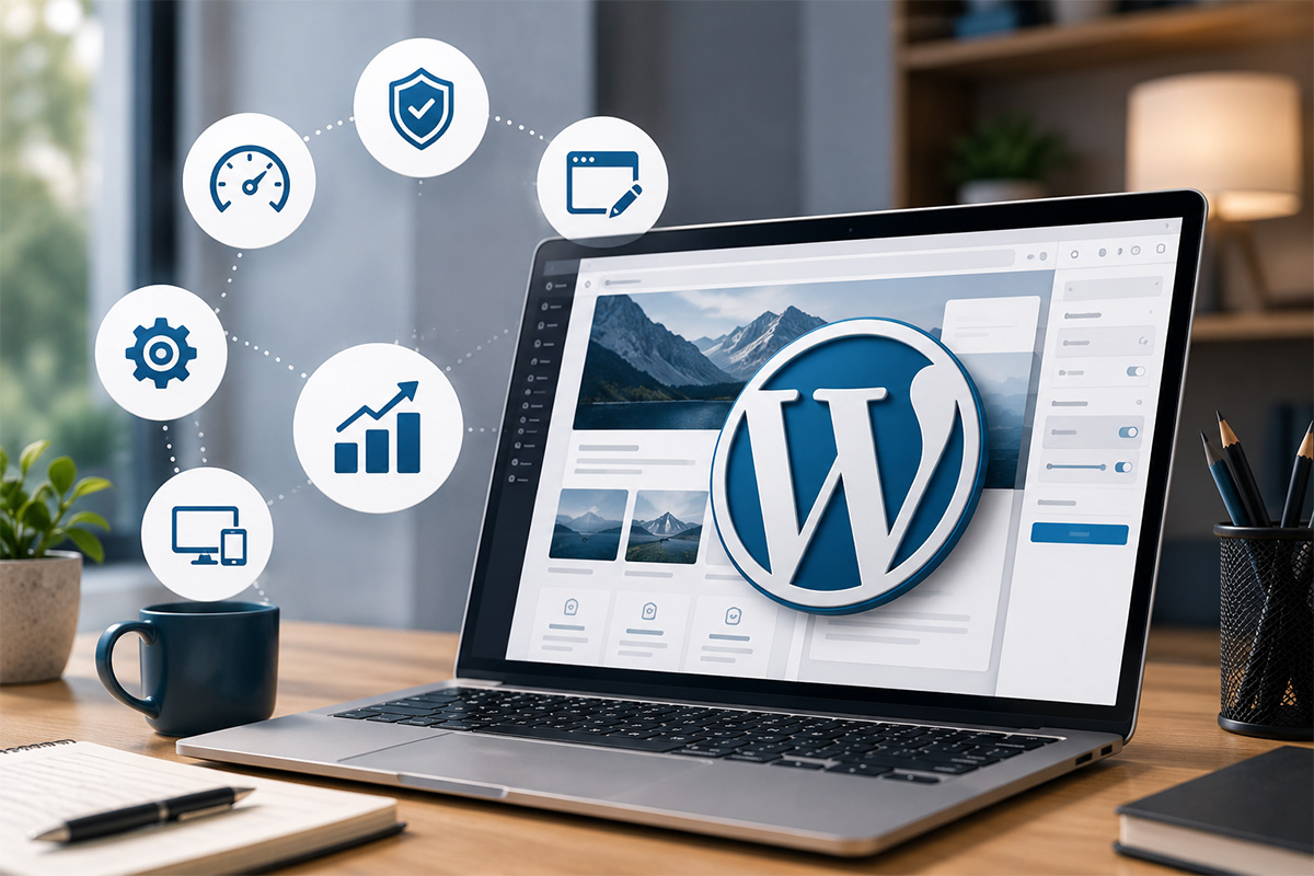 WordPress website development for businesses
